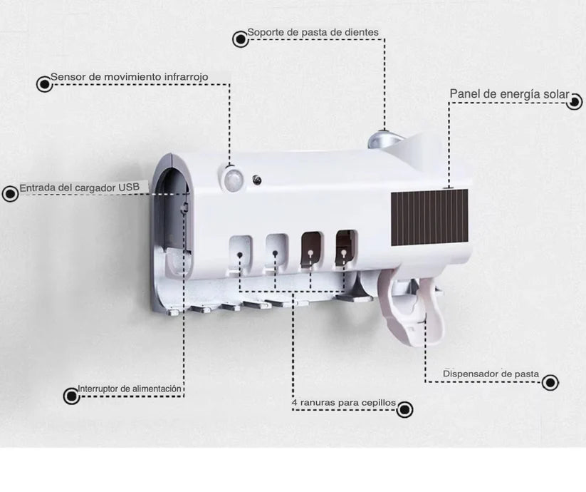 ESTERILIZADOR PARA CEPILLO DE DIENTES